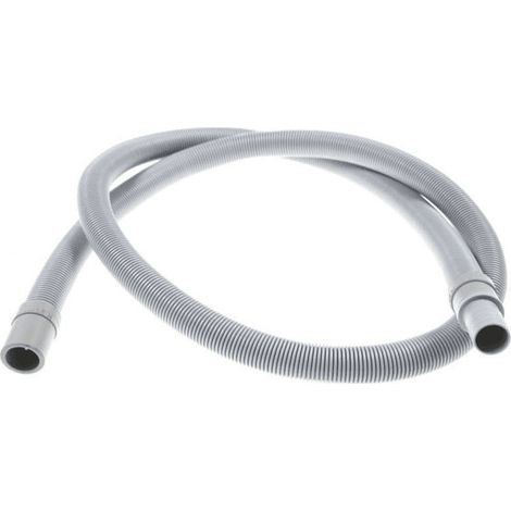 Tube d'évacuation PVC 1,5m – Diamètre 1,9cm et 2,5cm – Raccord droit pour installation facile – Compatible avec divers appareils