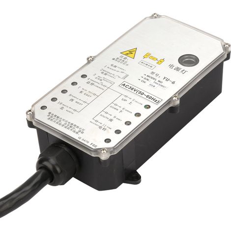 Télécommande industrielle YU-6 - Résistante aux chutes, à l'eau, aux acides et aux huiles, pour palans/ponts roulants électriques 36 V (1/5)