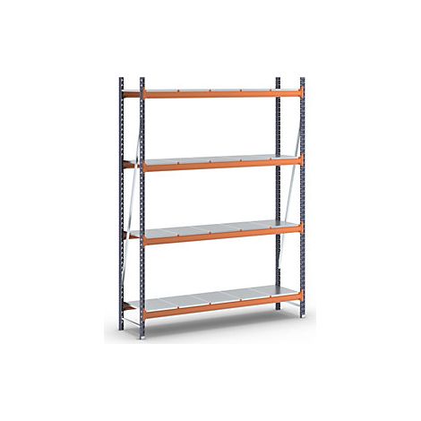 kaiserkraft Scaffale a ripiani lunghi portata campata 1600 kg (1/4)