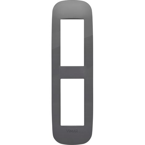 VIMAR - 19697.82 Placa redonda de 2 MP, gris