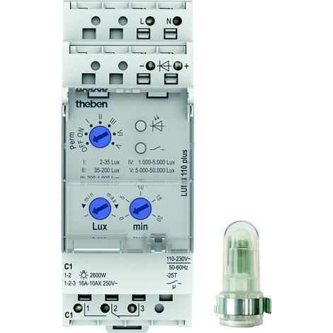 Theben Dämmerungsschalter Aufbau LUNA 110 plus AL (1/2)