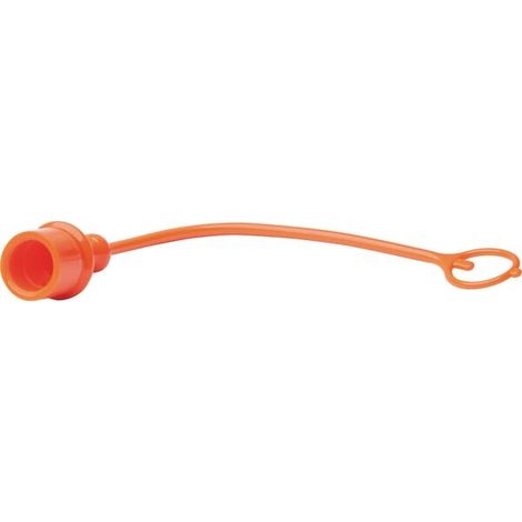 Tap贸n antipolvo naranja para racor 2FFN-I macho FASTER TFF38