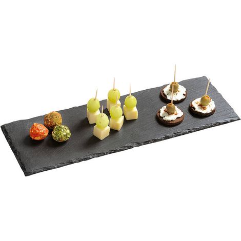 Serviertablett, Schiefer, 38 x 13 cm, Kesper