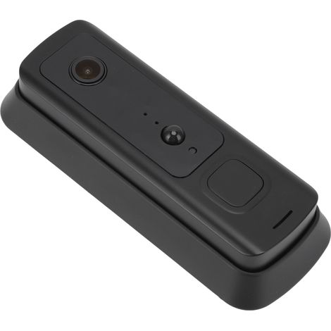 Sonnette vidéo extérieure basse consommation H3 MINI avec caméra WiFi 720p et interphone sans fil pour la sécurité de votre domicile (noir) (1/5)