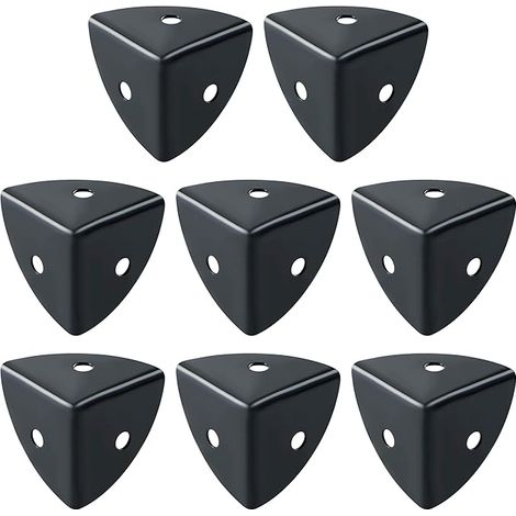 Protection Coin de Table 8 Pcs Meuble d'angle Noir Convient pour Protection des Meubles, Décoration, Anti-Collision et Anti-Casse (1/5)