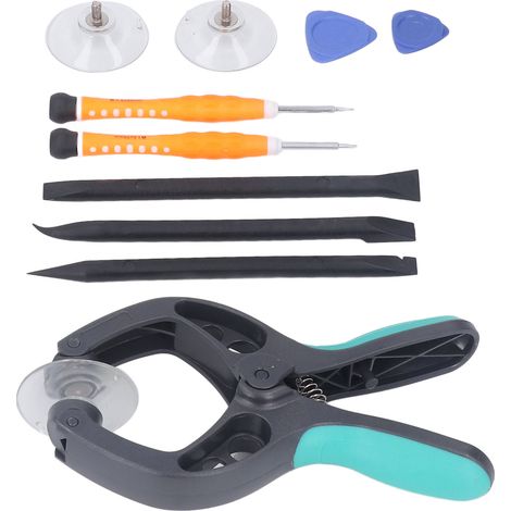 Kit de 10 outils de réparation électronique : ventouse pour écran de téléphone, spudger antistatique et outils de réparation de carte mère (1/5)