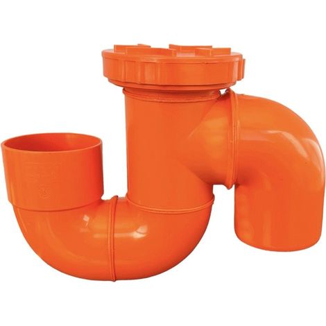 Sifone verticale chiuso in pvc : Diametro - 140