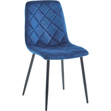 Sillas Comedor - Silla Drat - Azul (1/5)