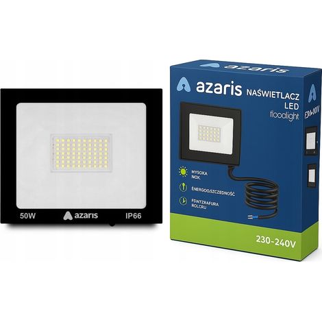LAMPE HALOGÈNE PROJECTEUR LED 50w CERTIFICAT DE PUISSANCE (1/5)