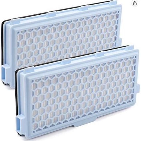 2 HEPA Airclean Plus 50 Filters fürMiele S4000 S5000 S6000 S8000 Complete C2 C3 Compact C1 C2 S8340 S6240 S5211 Staubsaugerfilter (1/5)