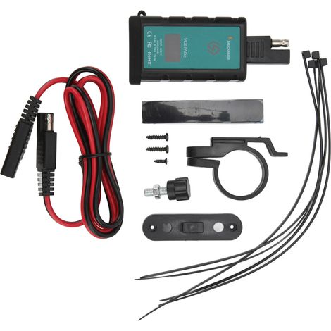 Chargeur Moto Rapide 12-24V IP66 Étanche avec Câble 1m Adaptateur SAE vers USB-C pour Téléphone et Tablette (1/5)