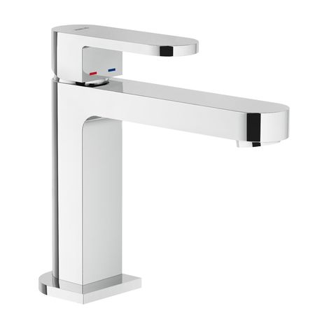 Einhand-Waschtischbatterie Upo.Ablaufgarnitur verchromt Nobili