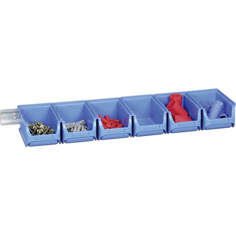 Sichtboxen-Set blau 160x102x175 mm (1/3)