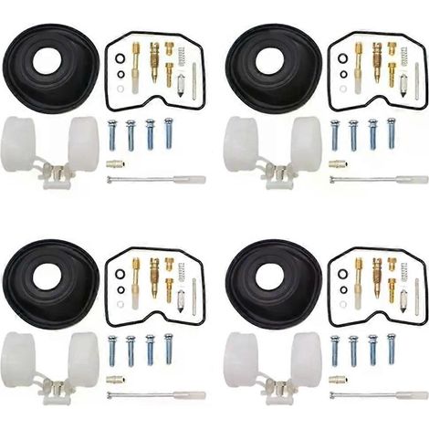 kits de réparation de carburateur pour Kawasaki Zephyr 400 comprenant pointeau, joint, piston, membrane et flotteur. (1/5)