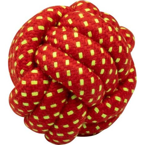 Gioco per cani in corda annodata a forma di palla 9 cm