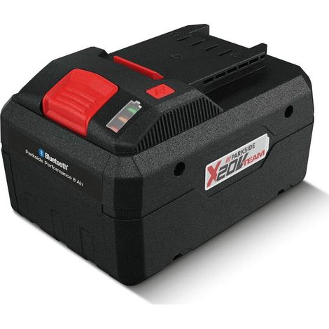 Parkside Smart Team Lithium-Ionen-Batterie schwarz 20 V 8 Ah
