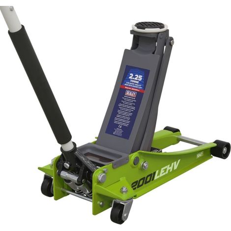 Sealey Low Profile Rocket Lift Trolley Jack 2.25 Tonne - Green 2001LEHV (1/5)