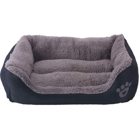 Ugreat – Hunde- und Katzenmatte 54 x 42 cm – Wasserdichtes Oxford-Gewebe – Optimaler Komfort für Haustiere bis 10 kg – Schwarz