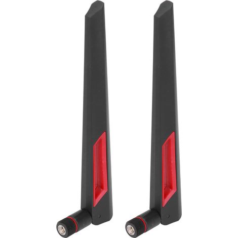 antennes omnidirectionnelles double bande 2,4 GHz/5,8 GHz à gain élevé de 12 dBi pour routeur Wi-Fi (1/5)