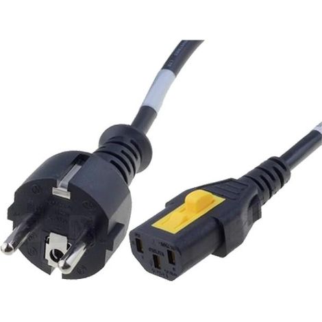 Cable alimentation vers C13 femelle 2m avec blocage