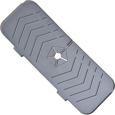 Protection anti-éclaboussures pour robinets, souple, polyvalente, facile à nettoyer, en plastique TPR, pour les canalisations d'évacuation de cuisine. (1/5)
