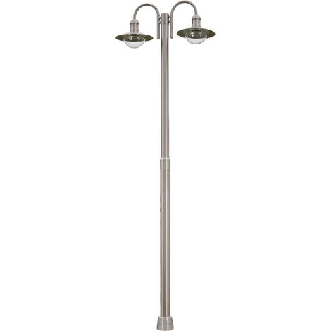 Post Lightdimmable 'Damion' made of Stainless Steel (1/4)