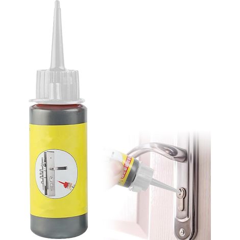Lubrifiant Sec pour Charnières,Lubrifiant De Serrure De Porte,Poudre de Graphite,Poudre de Graphite Metal pour Charnières (1/5)
