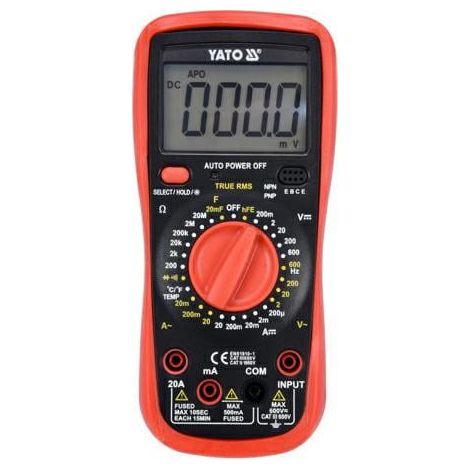 Multimetro digitale True RMS Yato 73083