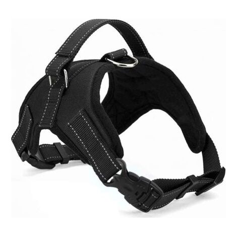 Harnais pour chien avec poignée, facile à contrôler, sangle de poitrine réglable, avec poignée de contrôle, respirant et Durable XL