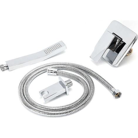 Ensemble de douchette à main G1/2 po à fonction unique pour salle de bain et maison