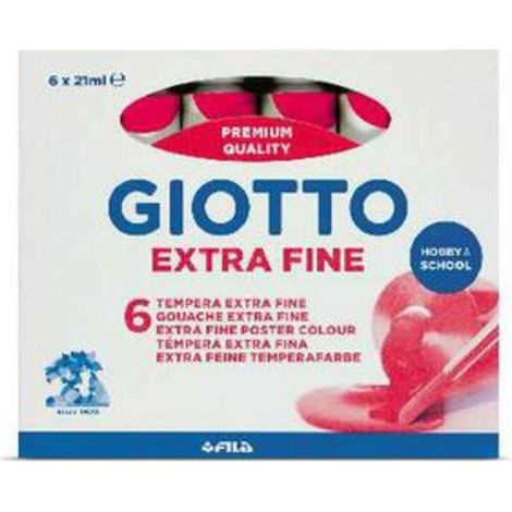 Tempera Giotto Tubo 7 Magenta 10 X6