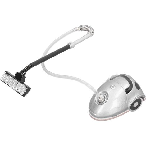 Aspirateur miniature 1:12 pour maison de poupée, modèle d’électroménager jouet pour enfants, argent (1/5)