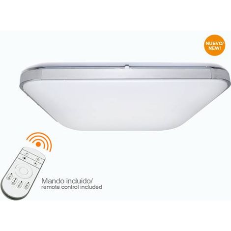 Plafón LED “Creta” (12W 3CCT 1150lm) – Blanco crema (1/5)