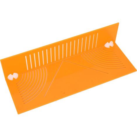 Outil de traçage d'arcs et d'angles à 90 degrés, traçage parallèle, outil double usage pour le dessin et la découpe de tubes carrés (1/5)