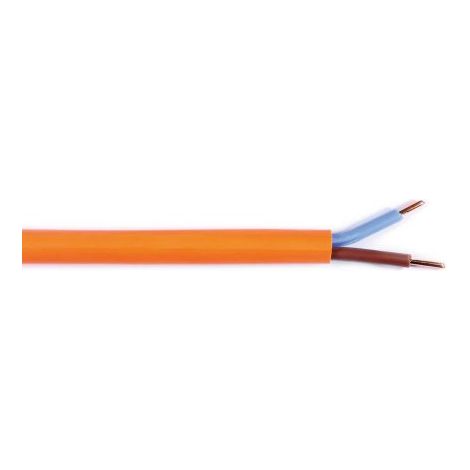 Câble de commande CAE Groupe CR1/C1, 3 x 1,5 mm², 16 AWG Orange, 100m ( Prix pour Bobine de 100 Mètres )