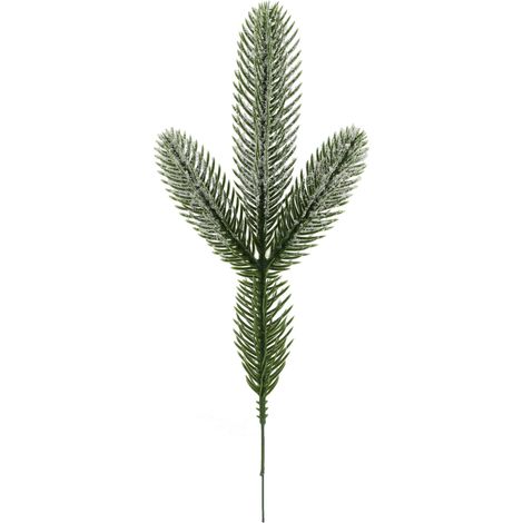 Künstlicher Zweig, 24 Stück, Weihnachten, künstliche Tannenzweige, Kunststoff-Tannennadelgirlande, grüner künstlicher Tannenzweig für Weihnachtsdekoration, Weihnachtsbaum, Türrahmen, Geschenk