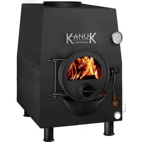 Kanuk Warmluftofen Turbo 2 30 kW Wärmetauscher und Warmluftgebläse neues Design