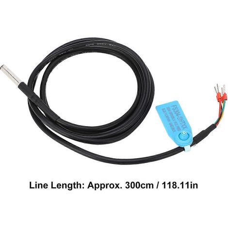 Temperatur- und Feuchtigkeitssensor, digitale Bodensonde mit I2C-Ausgang, wasserdicht, 3,3 V DC