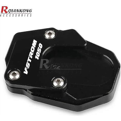 Motorrad-CNC-Fräse für SUZUKI V-STROM 1000/1000XT/1050/1050XT VSTROM DL1000 DL1050 XT Seitenständer-Fußständer-Vergrößerungspolsterung – VSTROM1050-Logo (1/5)
