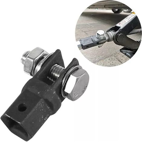 Available in 2 colors: Black Material: Metal Scissor-switch jack adapter 1/2 inch drive. (1/4)