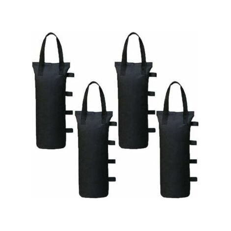 Set di 4 zavorre di sabbia per gazebo – Sacco di zavorra 15 x 50 cm – Materiale Oxford 600D impermeabile – Portata fino a 10 kg (1/5)
