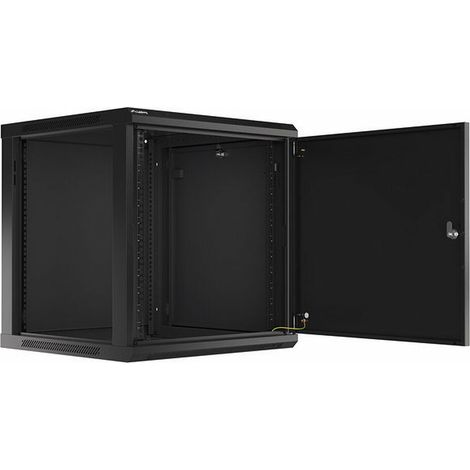 Lanberg WF01-6612-00B schwarze Wandmontage-Eisenwaren