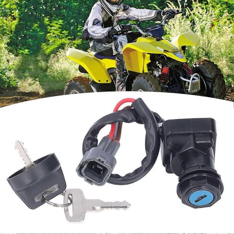 Contacteur d'allumage avec clés pour quad Arctic Cat 650 (pièce de rechange) (1/3)