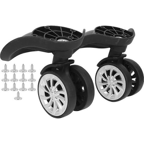 20241 Paire de roues de valise A77, accessoire de rechange universel pour valise, fournitures de plein air