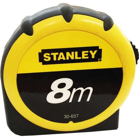Metro a nastro Tylon - 8m x 25 mm - Bi-materiale - STANLEY, 1-30-657