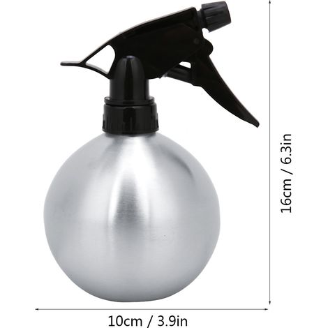 Pulverizador portátil de jardín de 500 ml fabricado en acero inoxidable resistente con patrón de pulverización ajustable para plantas y flores. (1/5)