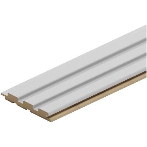 PANNELLO '3D LEGNO' colore bianco 5 PZ