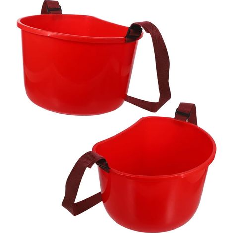 2 pièces Contenant de Récolte en Plastique avec Bretelles Réglables Dos Porteur Fruits et Légumes Capacité Importante pour Jardin Potager (1/5)