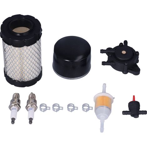 Filtre à air avec pompe à carburant et filtres de préfiltration pour tondeuse John Deere modèles D100, D105, D110, D130 et D140 (1/5)