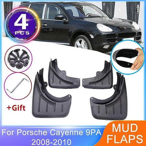 4x Schmutzfänger vorne und hinten für Porsche Cayenne 9PA 2008 2009 2010 Schmutzfänger Radlaufschutz Spritzschutz Kotflügel Autozubehör-- (1/5)
